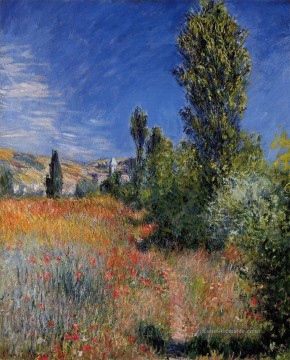 Claude Monet Werke - Landschaft auf der Ile Saintmartin Claude Monet